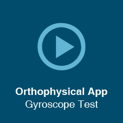 Orthophysical App – Gyroscope Test